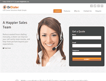 Tablet Screenshot of drdialer.com